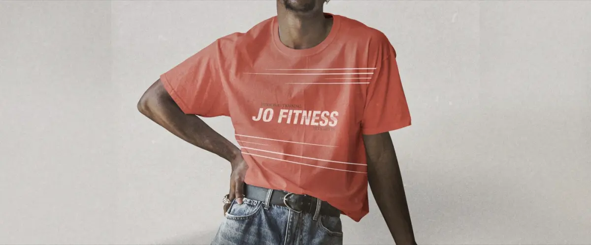 JO FITNESS branded tee