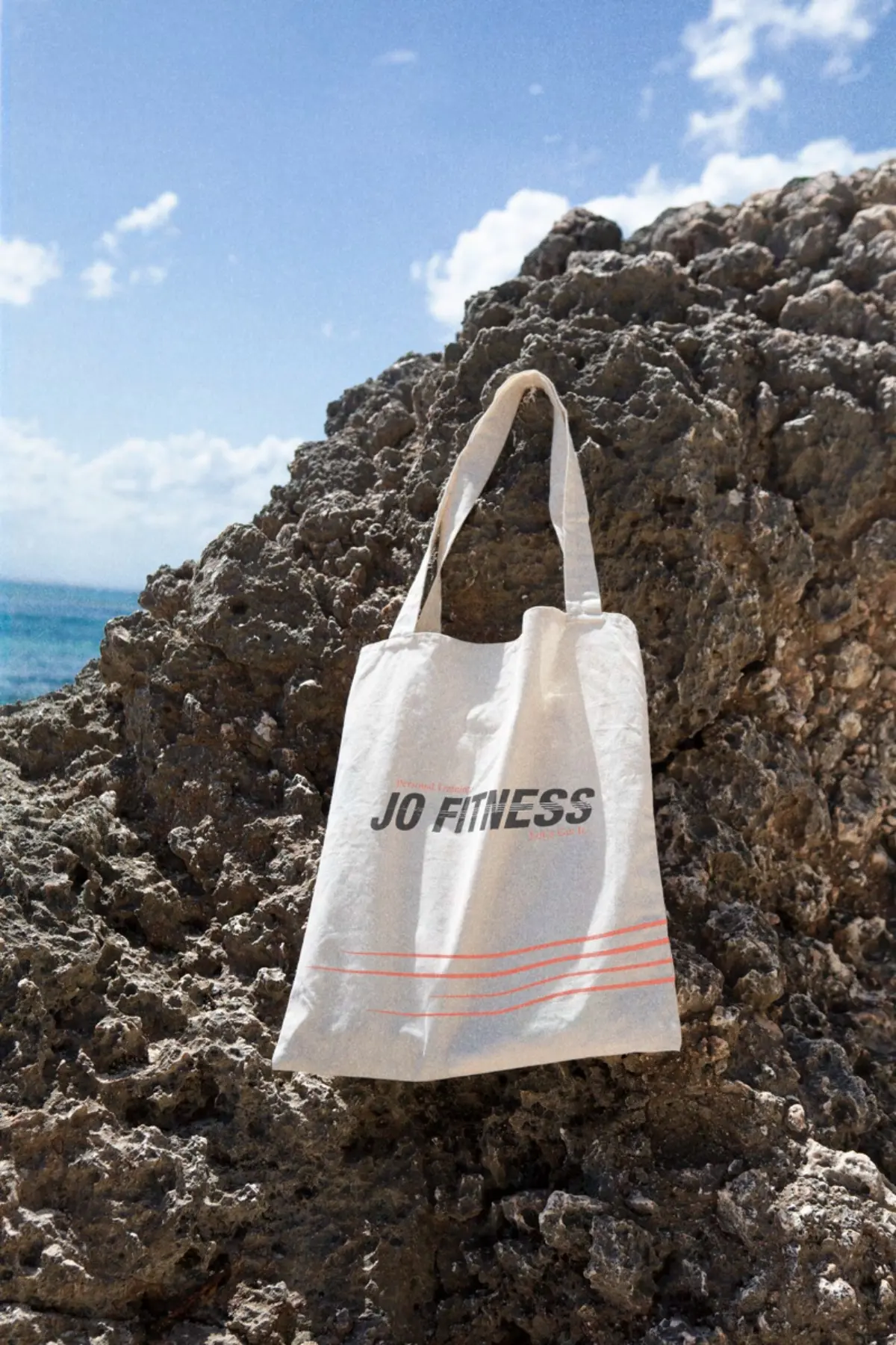 JO FITNESS tote by the ocean
